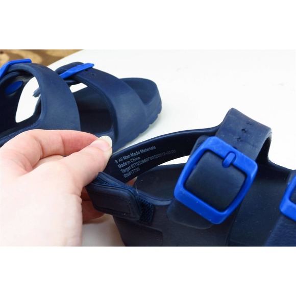 Cat & Jack Toddler Unisex 8 Medium Blue Ankle Synthetic - Picture 5 of 6